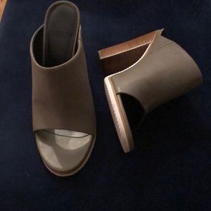 Tibi Grey mules